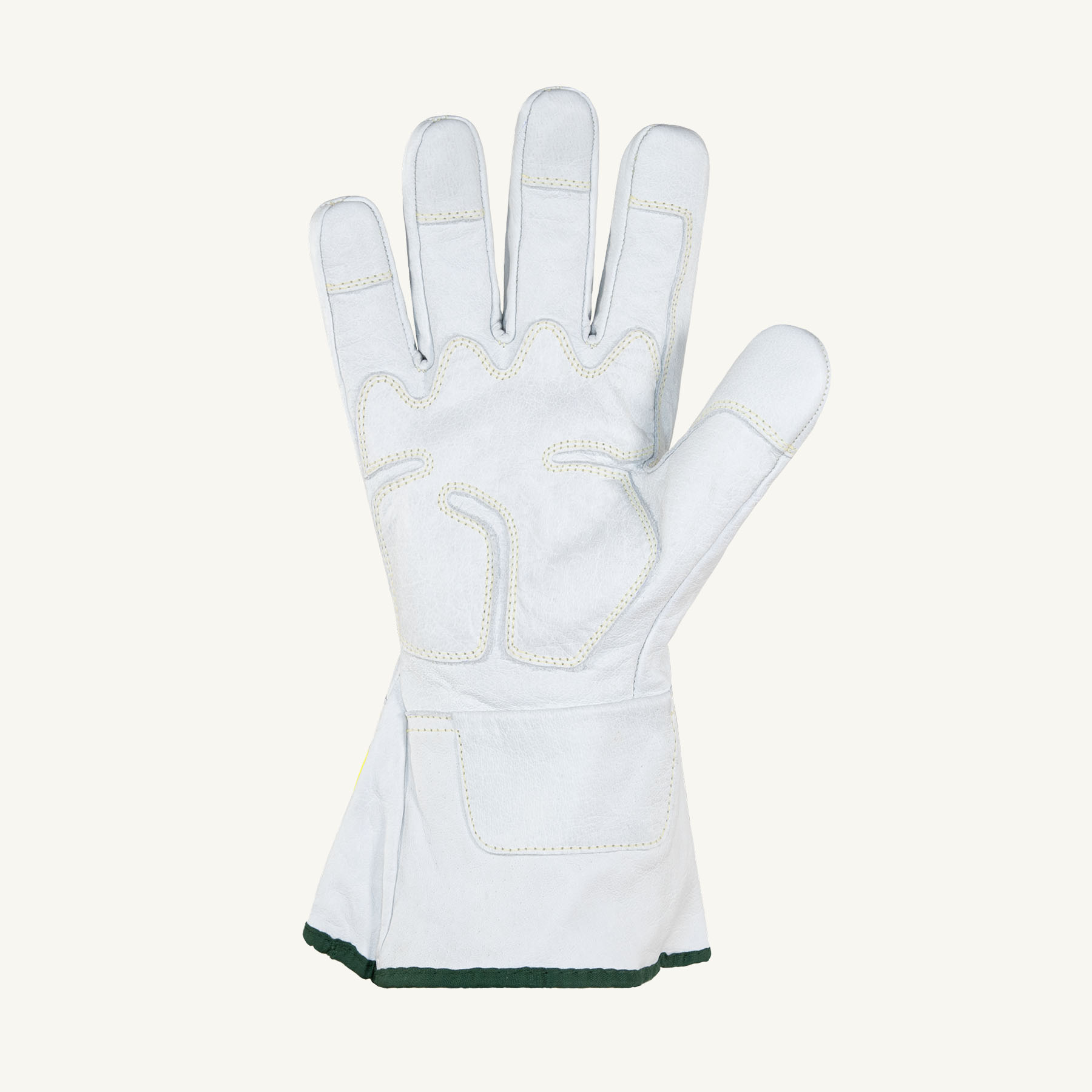 Superior Glove® Endura Pro® 365TKX2 A6 Lineman Glove w/ 2-in Hi-Viz Cuff - palm